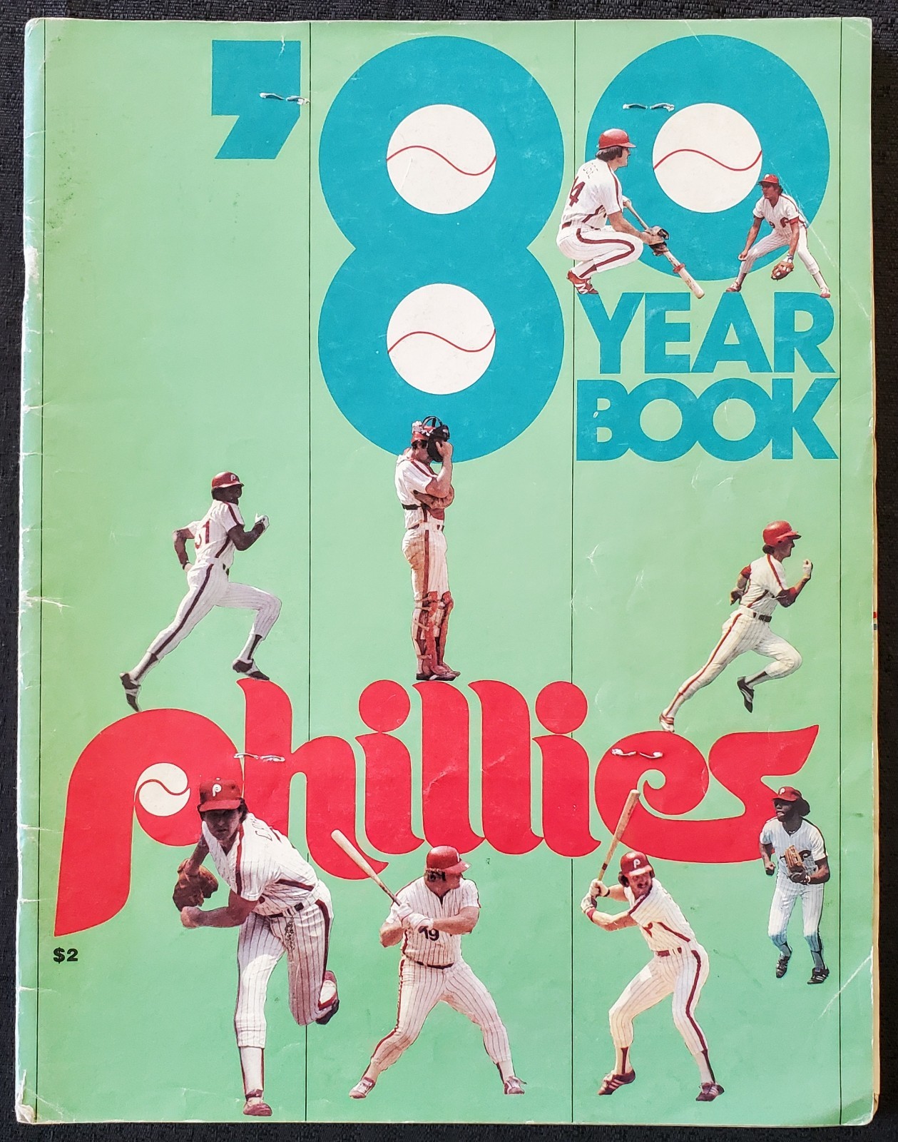 1980 Tug McGraw Autograph Philadelphia Phillies Rose Schmidt Carlton Program