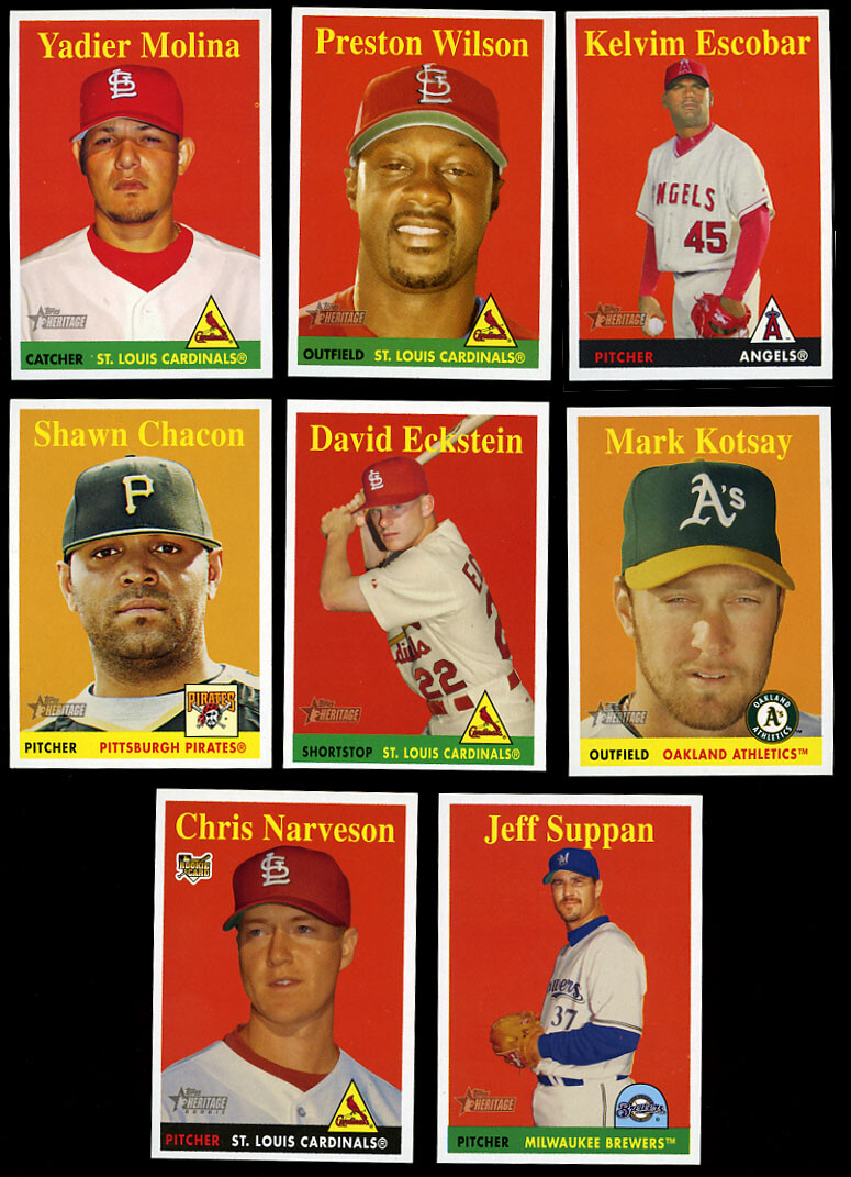2007 Topps Heritage Short Prints SP – You Pick – Complete Your Set
