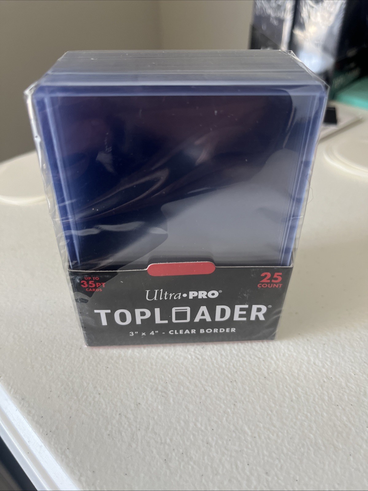 Ultra Pro 3×4 Regular Toploader Card Holder ( 25 per pack)