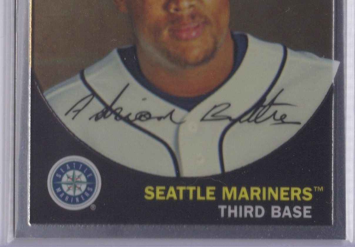 2008 Topps Heritage Chrome Adrian Beltre /1959 HOF Seattle Mariners #C121