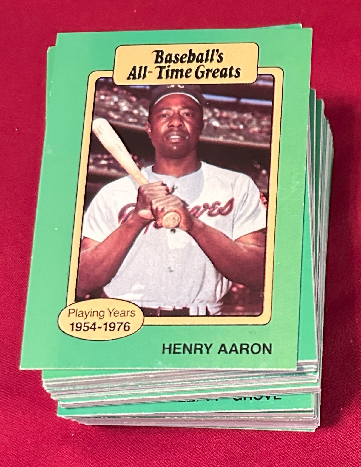 1987 Hygrade Baseball’s All-Time Greats Series 1 & 2 w/ 27 SPs – 133-Card Set