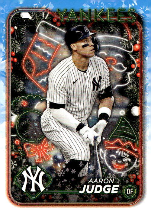 Aaron Judge 2024 Topps Holiday – #H99 – New York Yankees