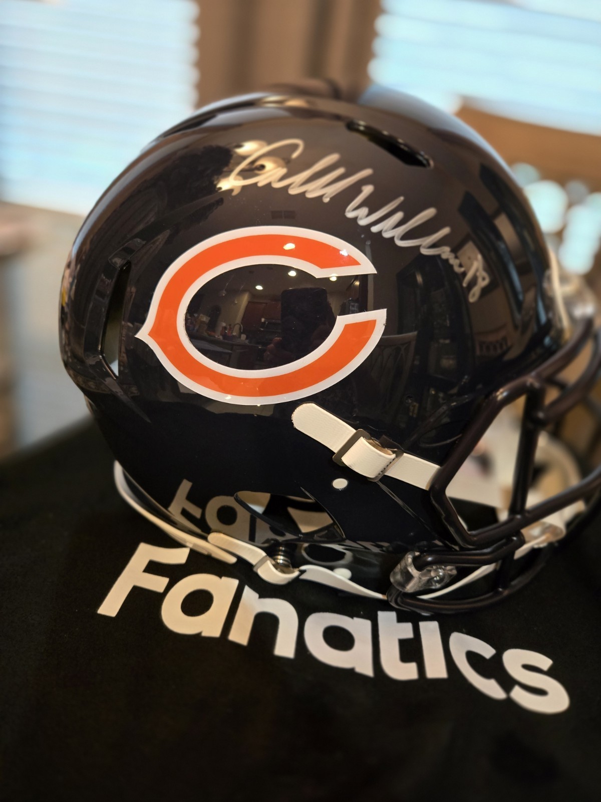 Caleb Williams Chicago Bears Signed Authentic Full Size Replica Helmet Fanatics