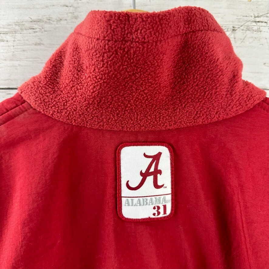 Columbia Alabama Crimson Tide Mens Small Full Zip Fleece Jacket Embroidered