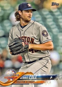 Gerrit Cole 2018 Topps Update US240 Houston Astros Baseball Card