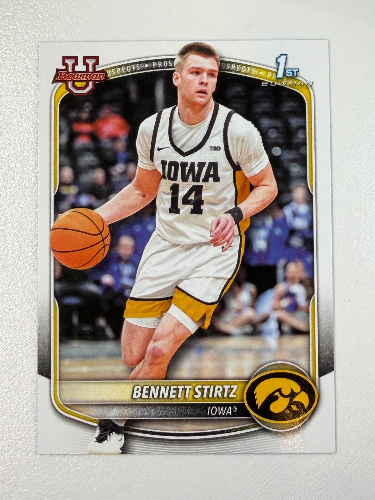 2025 Topps Bowman U – 1st Prospects Bennett Stirtz BP-90