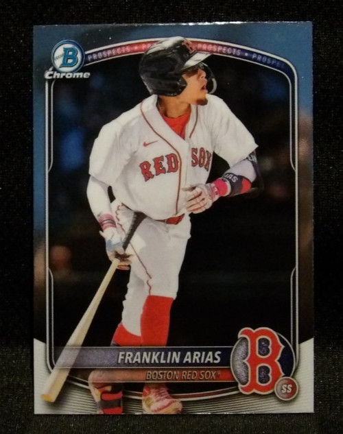 2025 BOWMAN DRAFT CHROME FRANKLIN ARIAS BDC-13 BOSTON RED SOX MLB BASEBALL