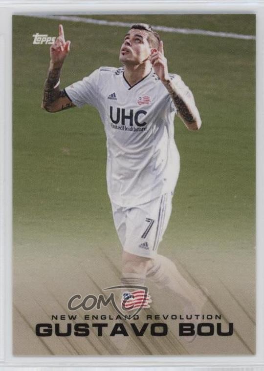 2020 Topps MLS Playoffs Gustavo Bou #32 Rookie RC 0vl1