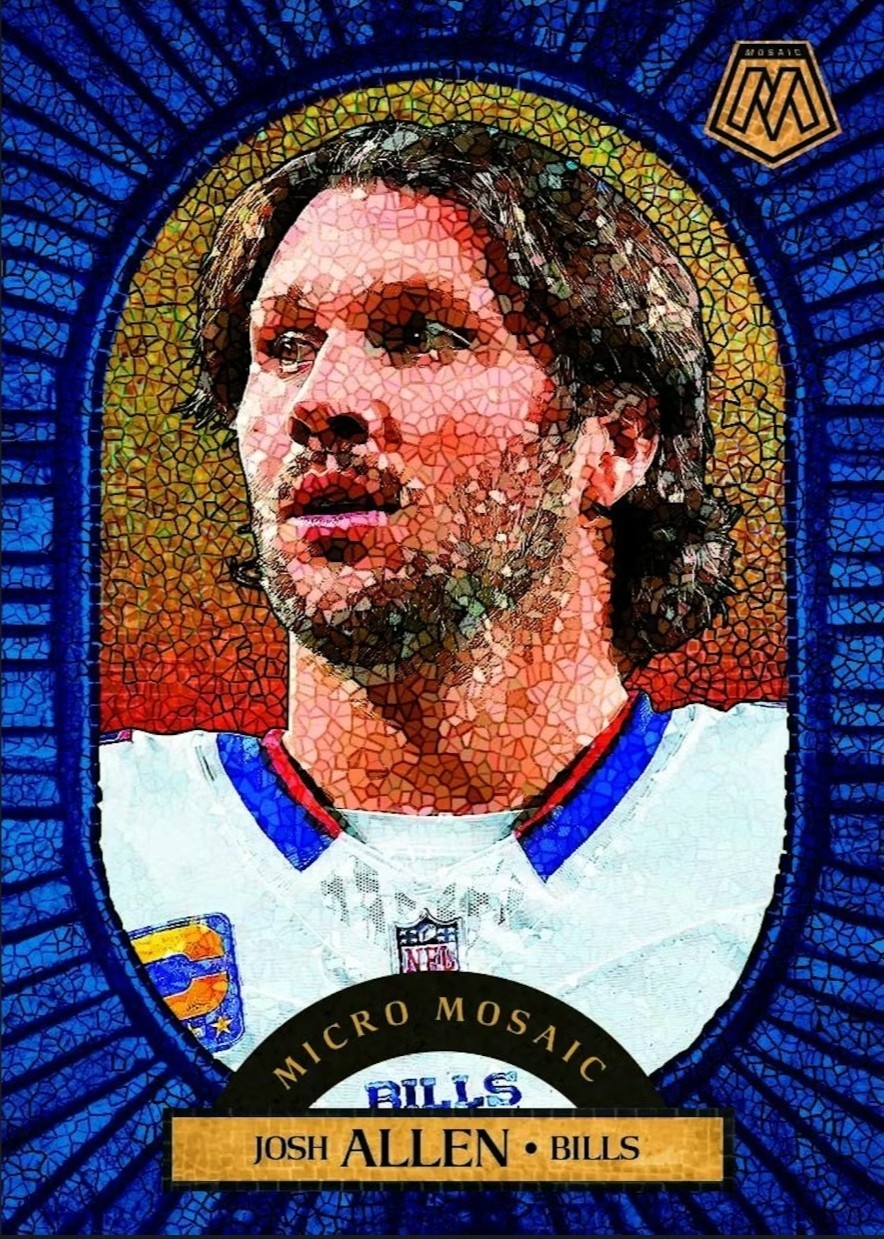 Panini Mosaic 2025 NFL Football Mega Box -NEW- 10 Purple Reactive Parallels