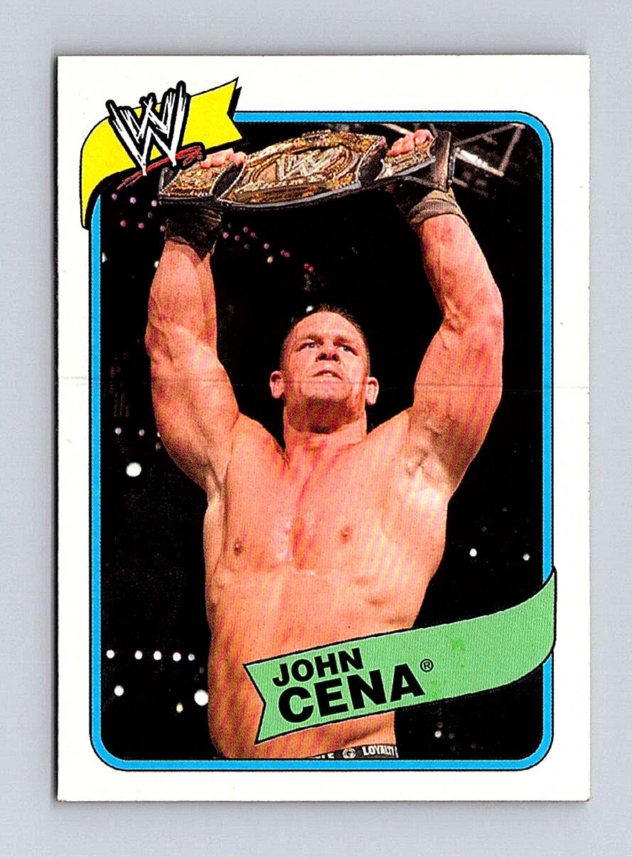 2007 Topps Heritage III WWE John Cena #1