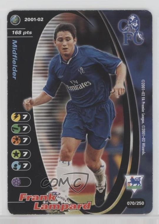 2001 Wizards of the Coast Football Champions Premier League Frank Lampard 0cp0