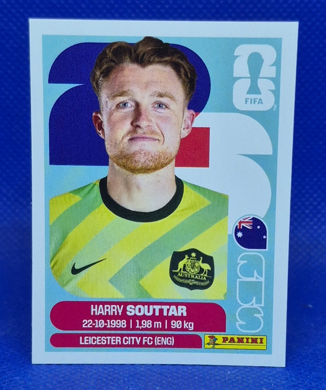 2026 Panini FIFA World Cup Sticker Harry Souttar #AUS 4 – Australia