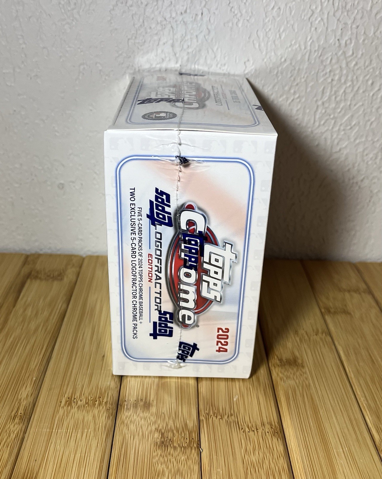 2024 Topps Chrome Baseball Logofractor Limited Edition Factory Sealed Box