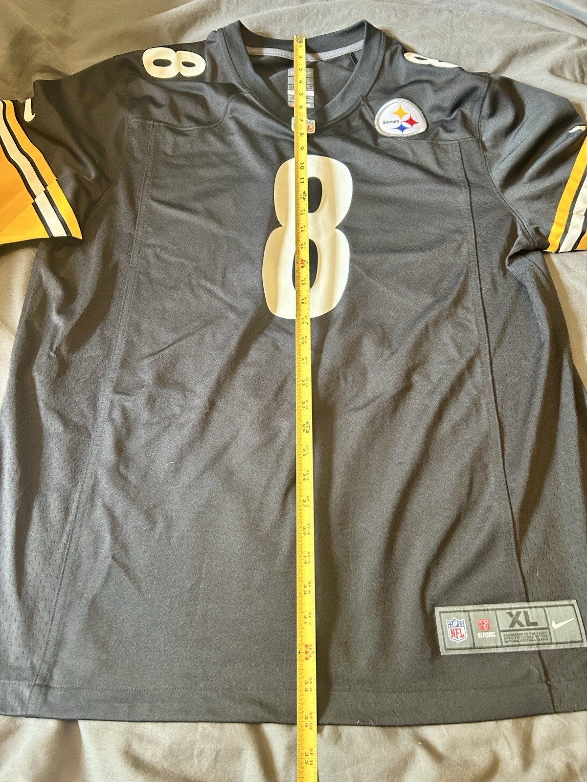 Pittsburgh Steelers Unisex Adult XL Nike Jersey NFL Authentic Kenny Pickett #8