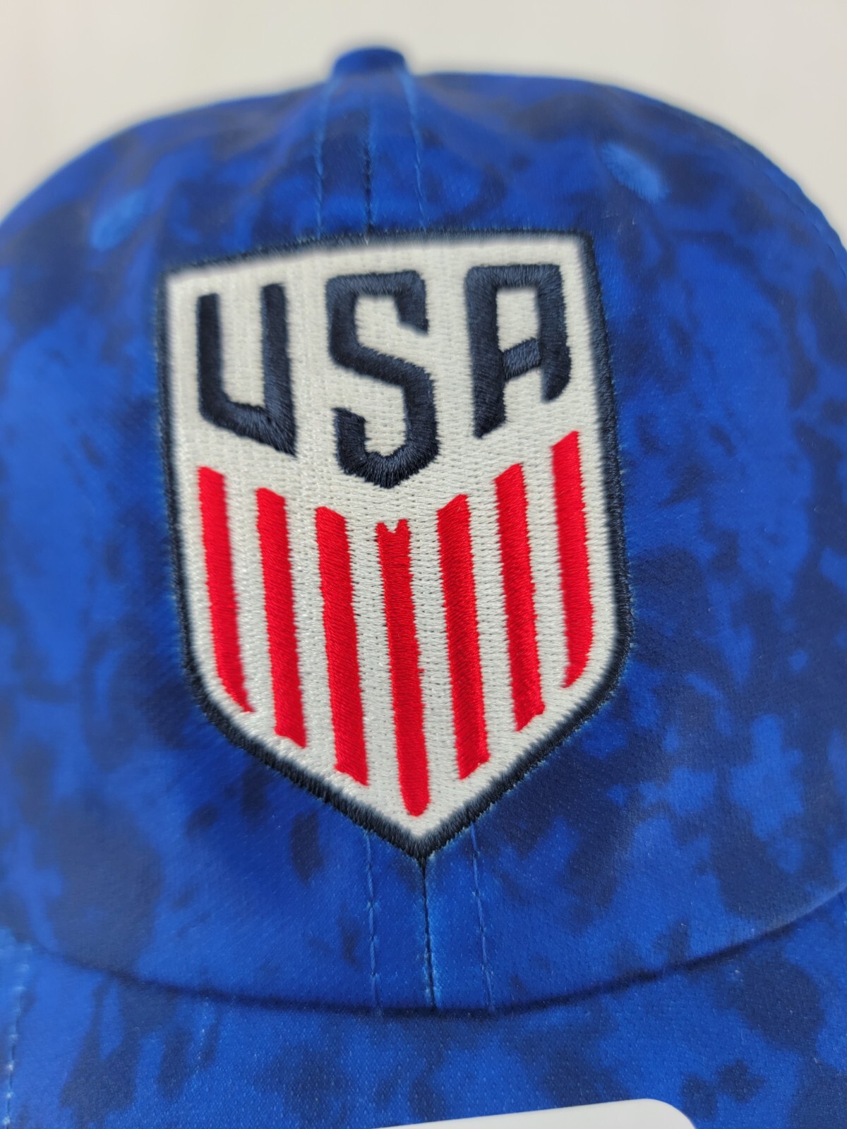 USA United States National Soccer Team Nike Heritage86 Wave Blue Cap Hat OSFM