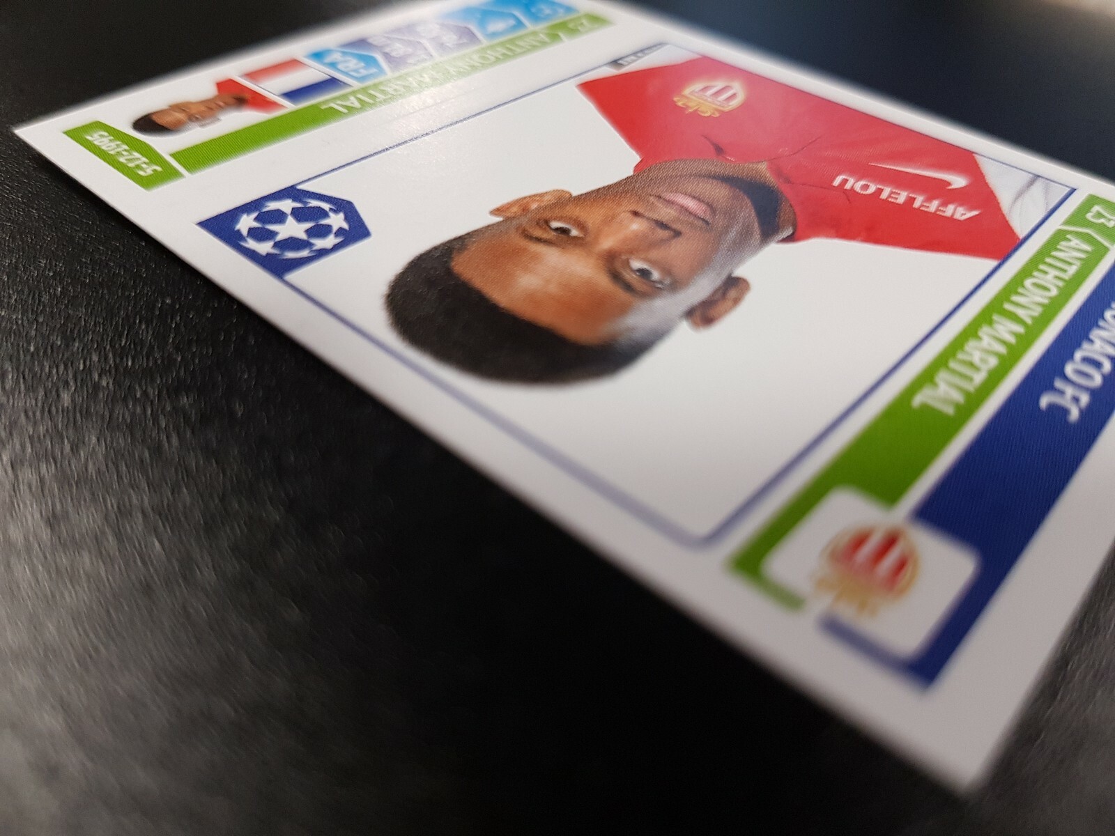 Panini 2014/15 Anthony Martial AS MONACO – RARE Rookie Sticker – Non-Stuck