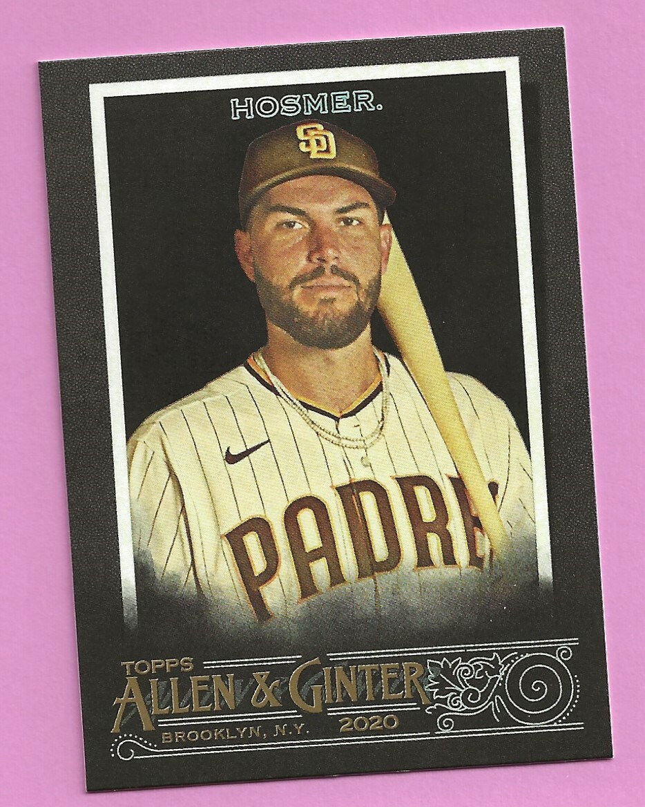 2020 Topps Allen & Ginter X Eric Hosmer #220 San Diego Padres