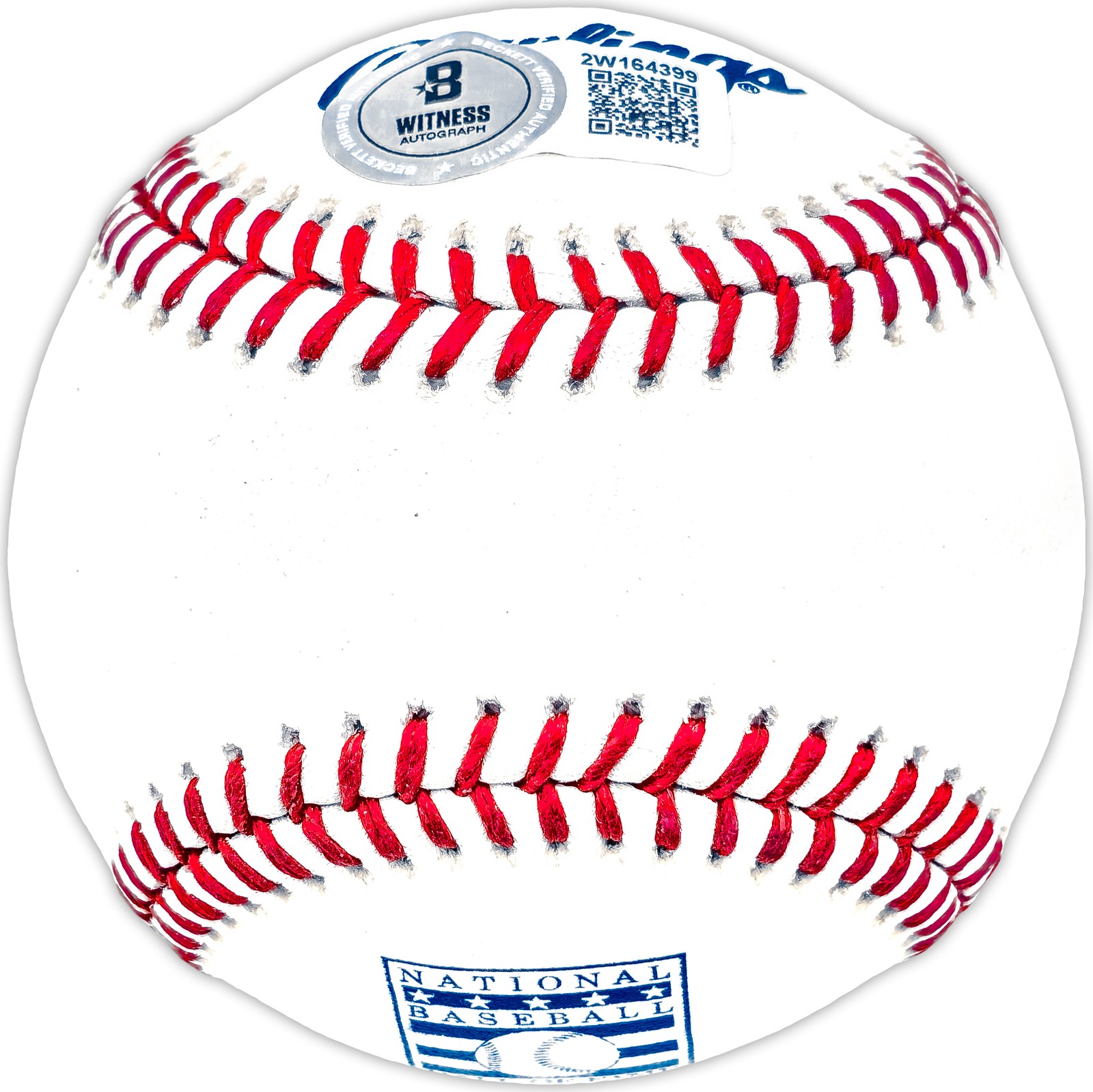 Adrian Beltre Signed Official HOF Logo MLB Baseball Texas Rangers Beckett Wit