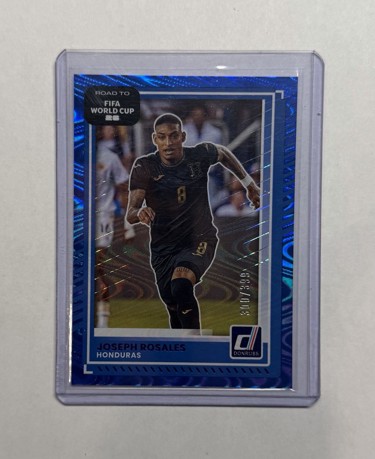 2025-26 Panini Donruss World Cup 2026 Joseph Rosales Honduras Match Blue 300/399