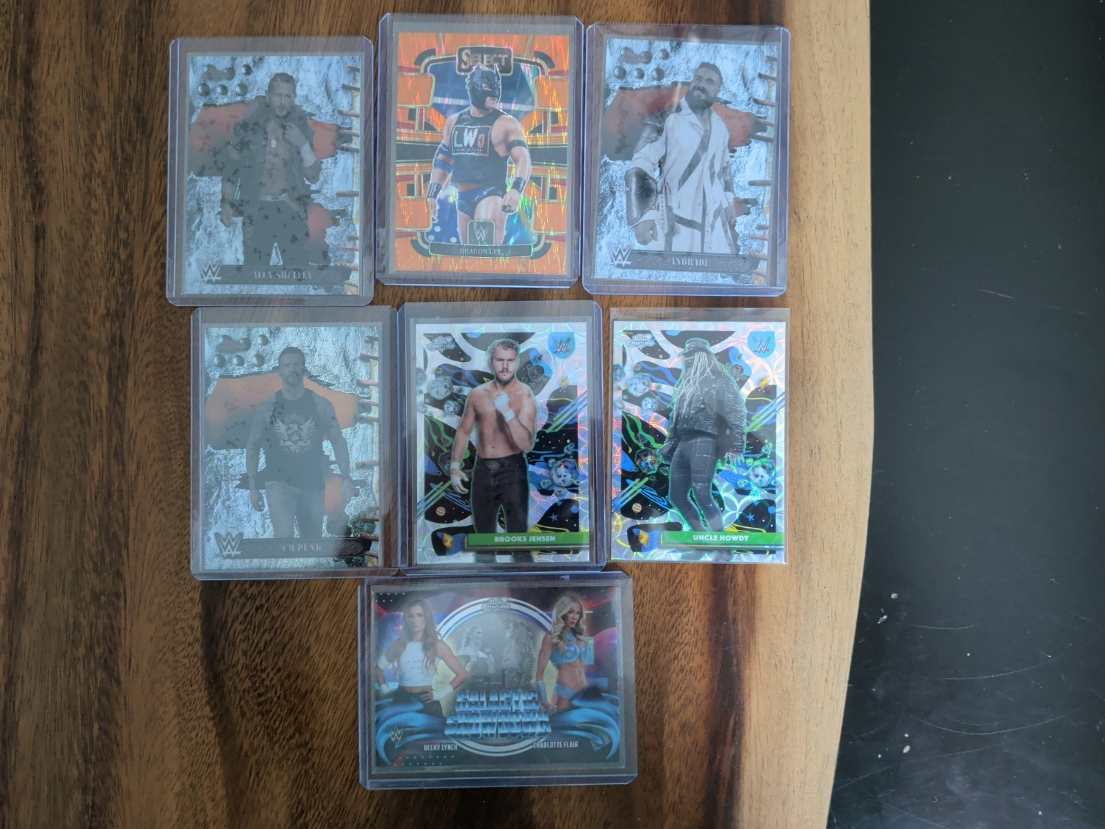 Huge Mixed Lot Of WWE Cards 100+ cards. Chrome/Elite/Universe PLEASE READ…
