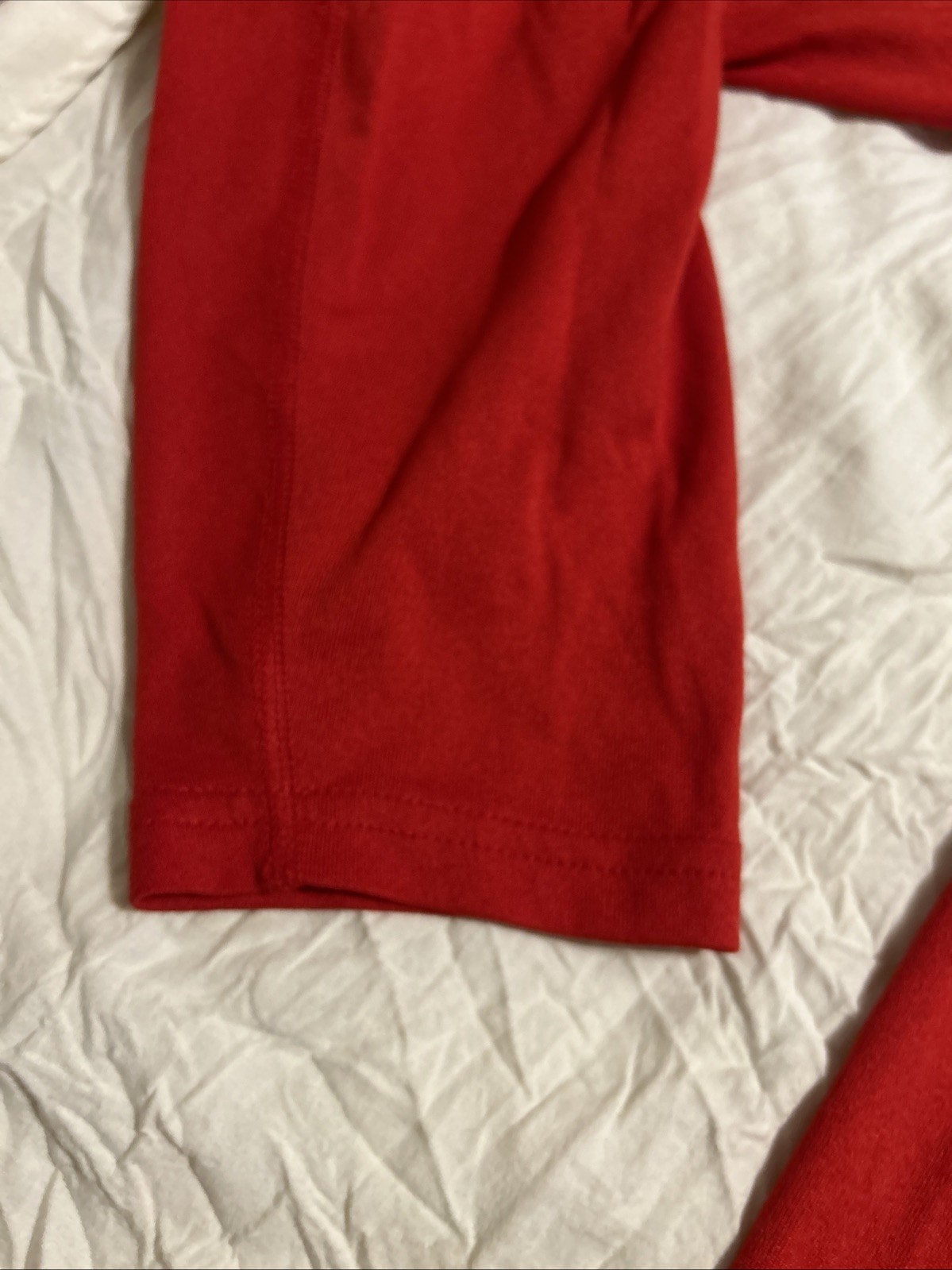 Nike DriFit UGA Georgia Bulldogs Team Issue Red Long Sleeve Shirt Men’s Medium