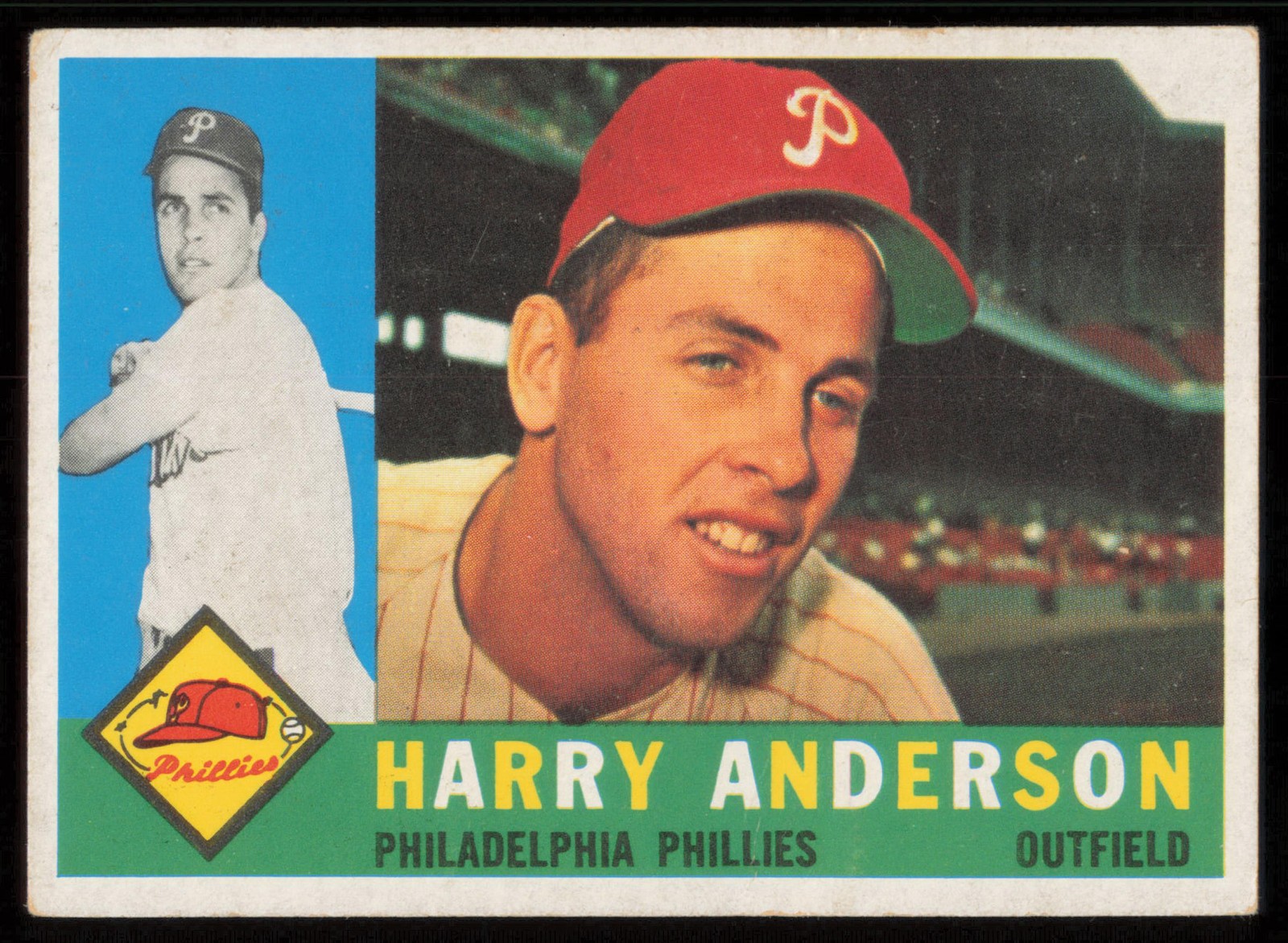1960 Topps #285 Harry Anderson Philadelphia Phillies