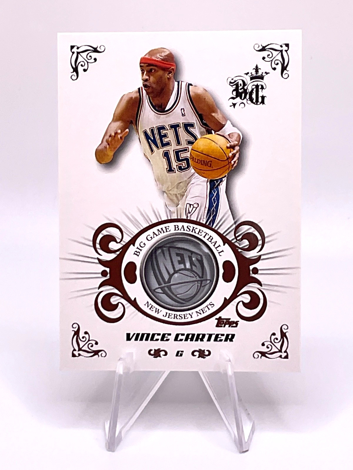 Vince Carter 2006-07 Topps Big Game #16 HOF New Jersey Nets /269 Sharp!