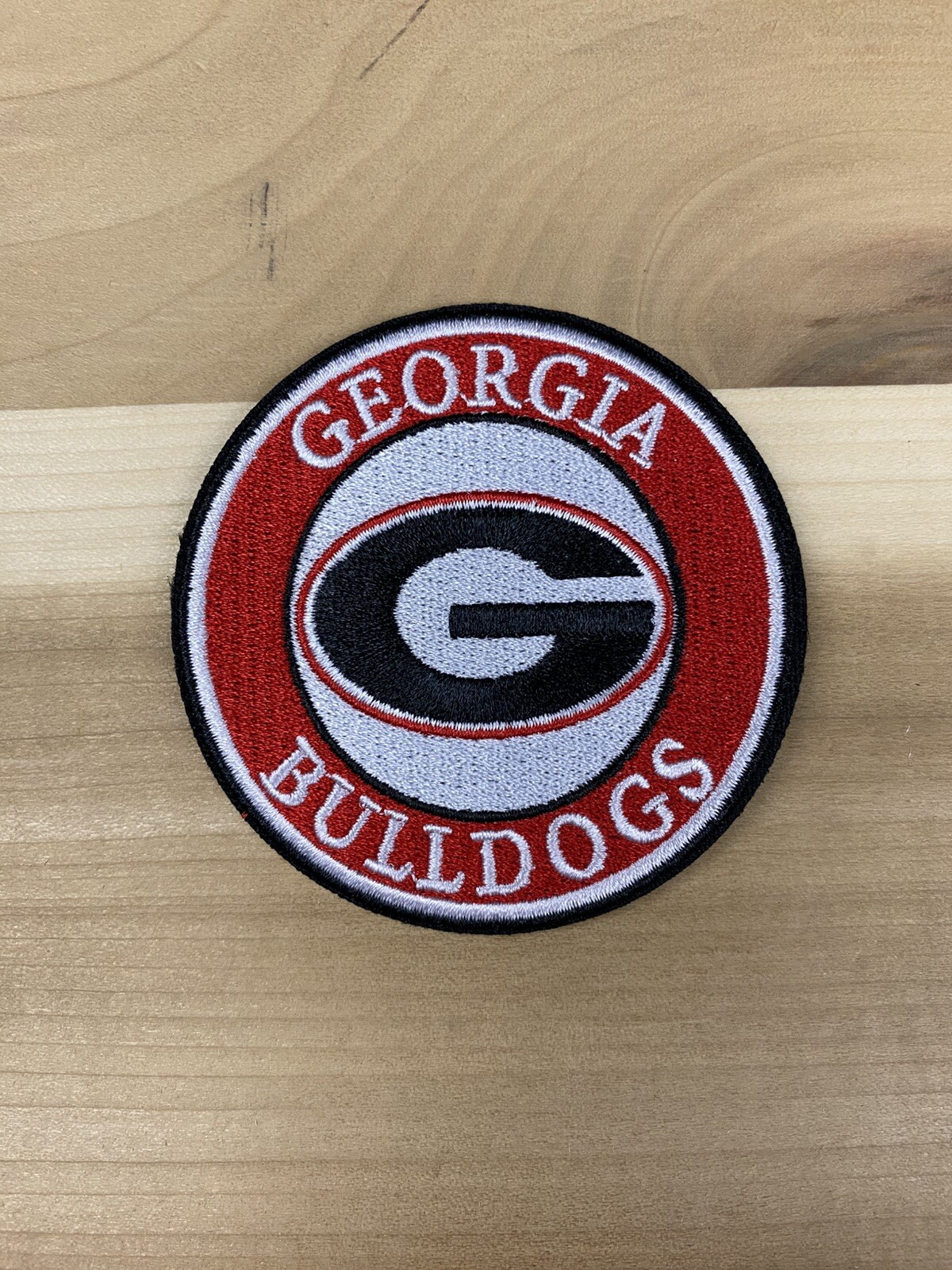 UGA GEORGIA BULLDOGS VINTAGE Embroidered Iron On Patches Bundle