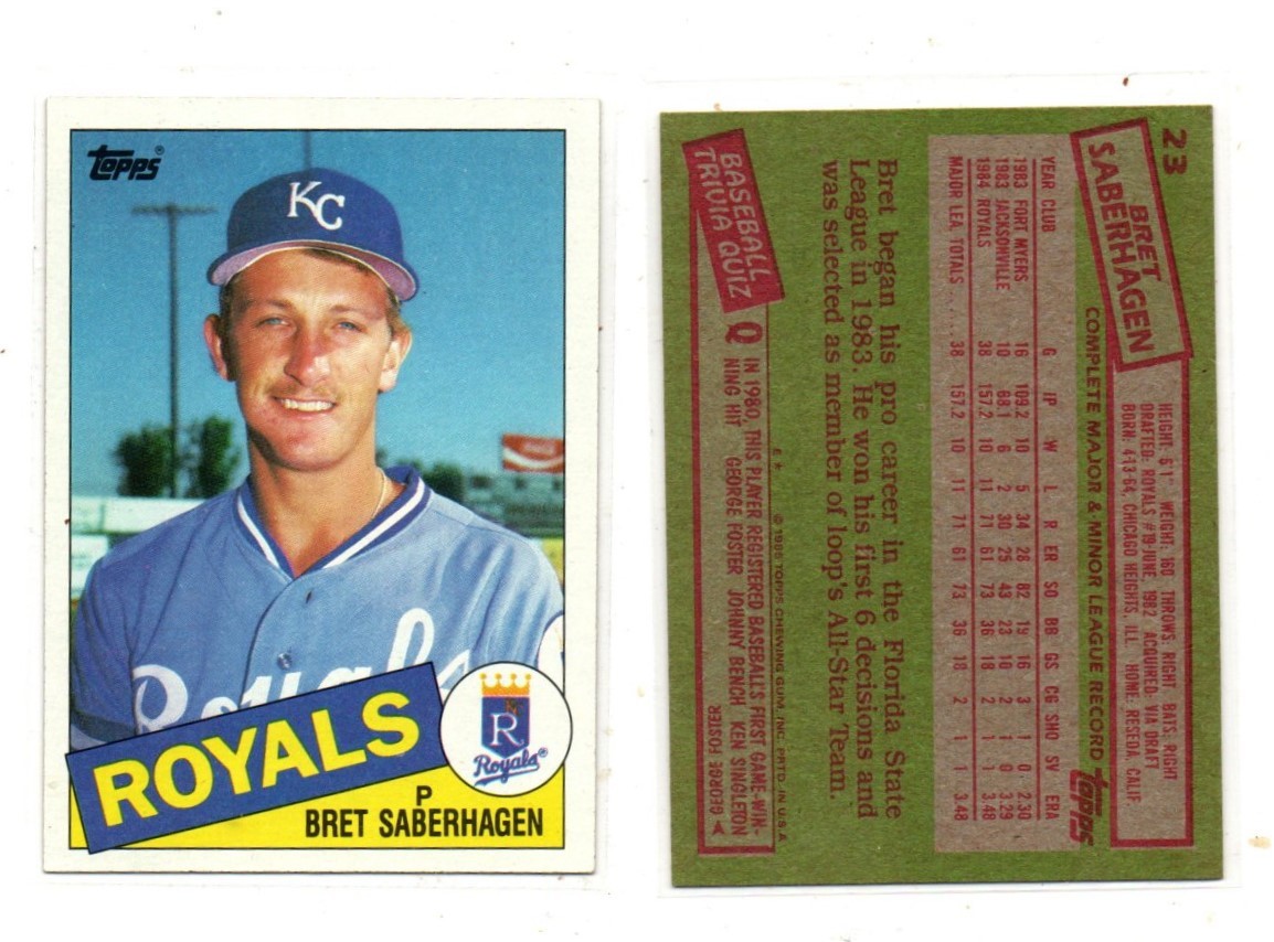 1985 TOPPS BASEBALL YOU PICK BOGO NMMT ** FREE SHIP **