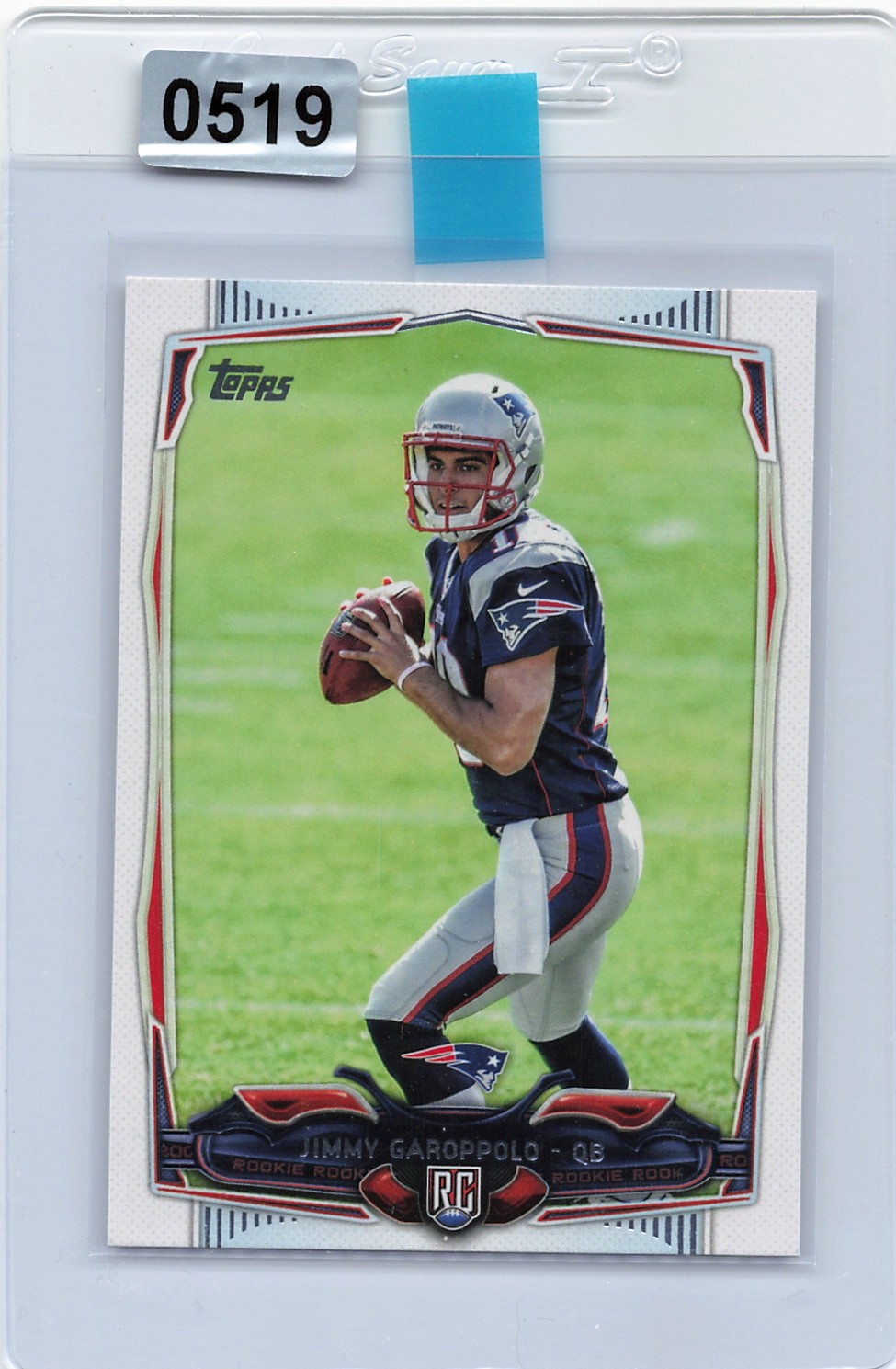 2014 Topps – Jimmy Garoppolo #432 Both Hands on Football (RC)
