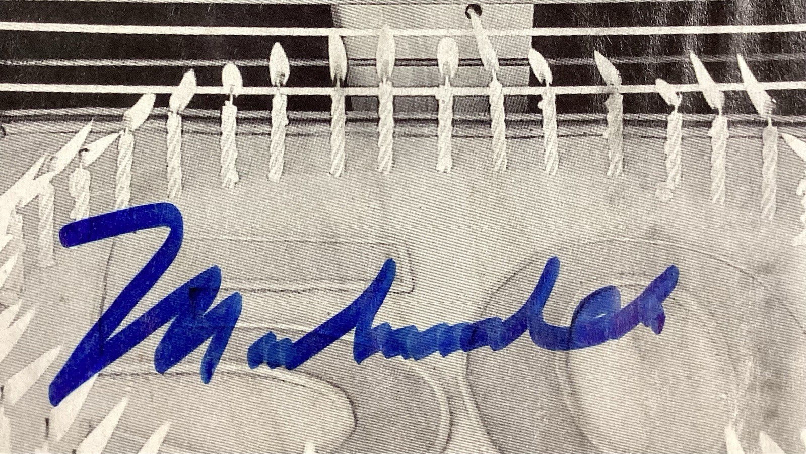 Muhammad Ali Signed Photo 7×8 Mag Page Boxing Vintage Autograph Damage PSA/DNA 1
