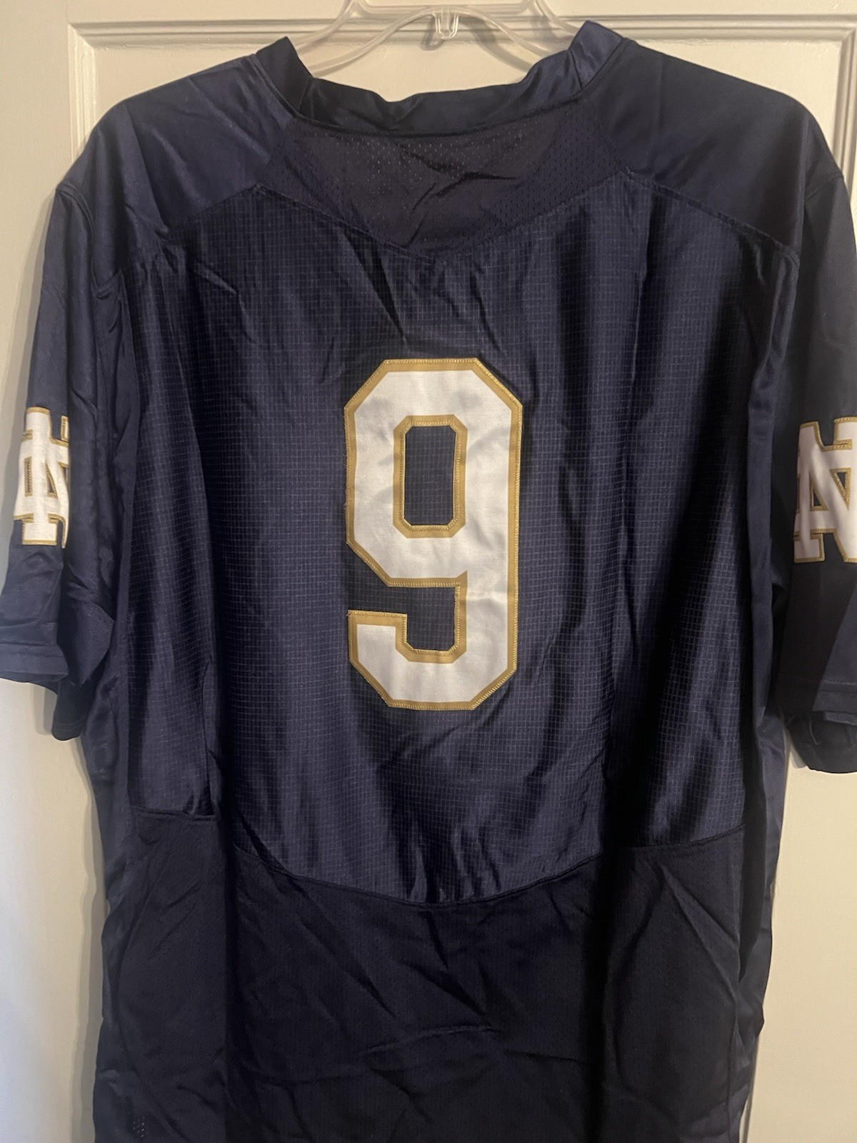 NOTRE DAME Fighting Irish Football Jersey • #9 • Under Armour • 🧵 • Adult 3XL