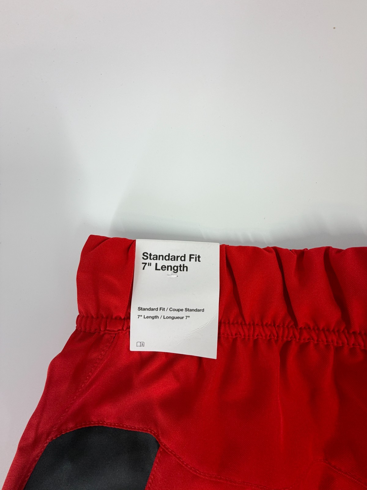 Nike Kansas City Chiefs Mens Red Black Dri Fit Victory Shorts 7″ Size L NWT