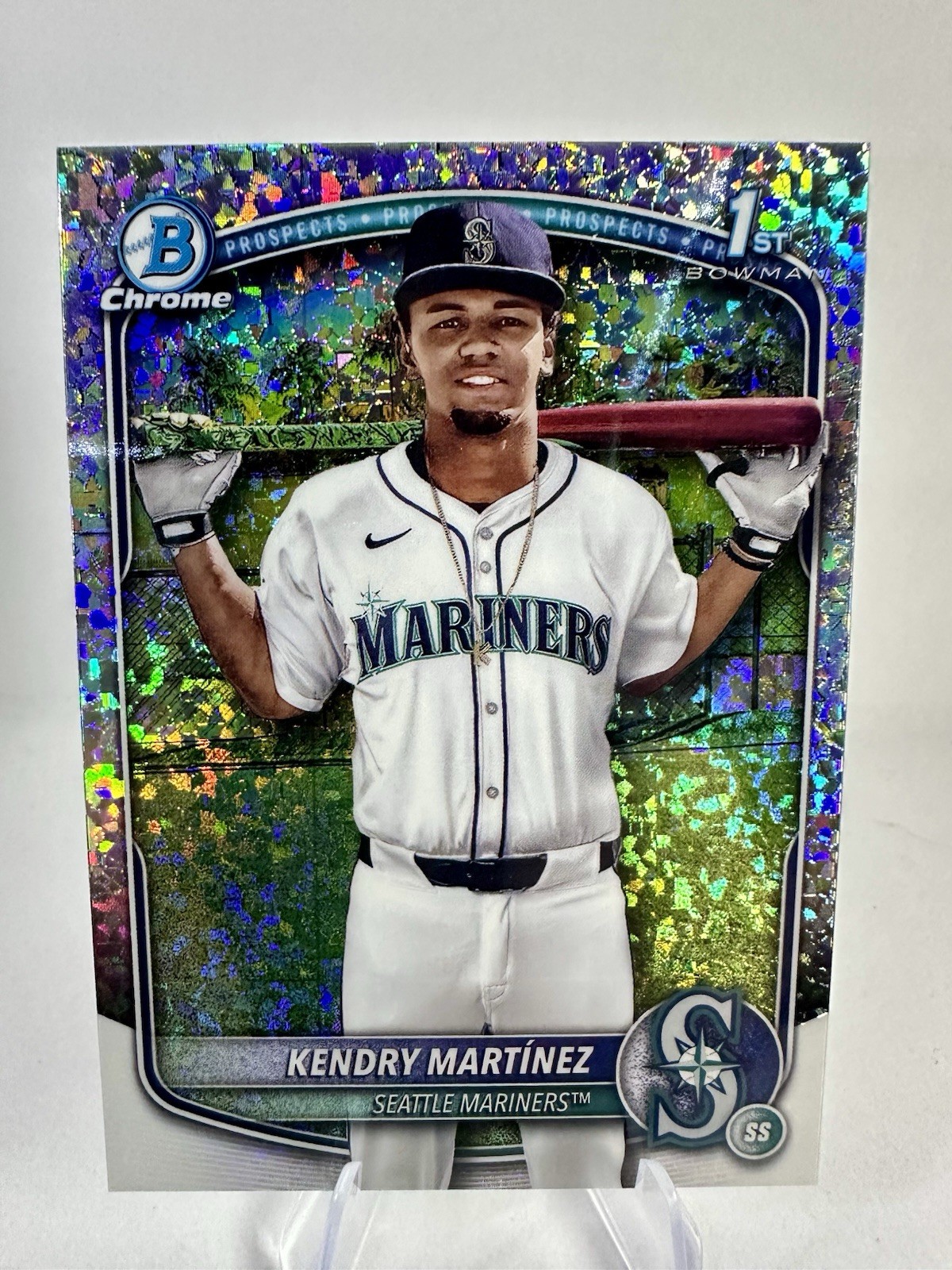 2025 Bowman Chrome – Prospects Kendry Martínez #BCP-159 Mini-Diamond Refractor