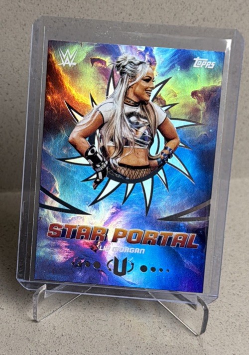 Liv Morgan Star Portal Insert 2025 Topps WWE Universe #SPO-1 Base Judgment Day