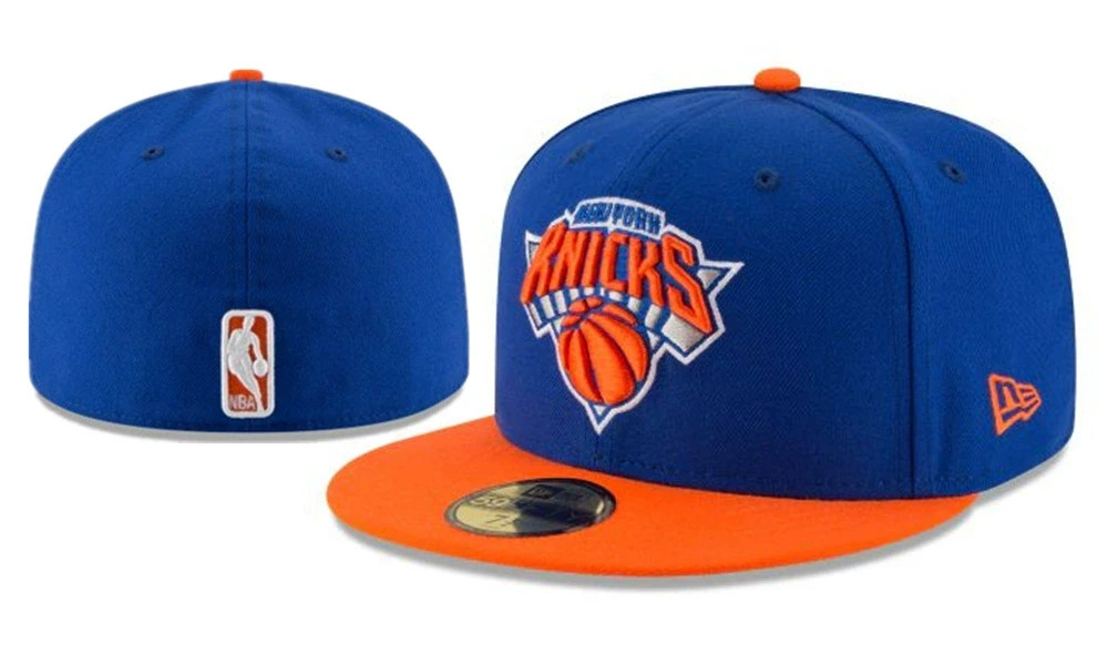 New York Knicks 2026 NBA Champions Sidepatch Two Tone Replica Blue Orange