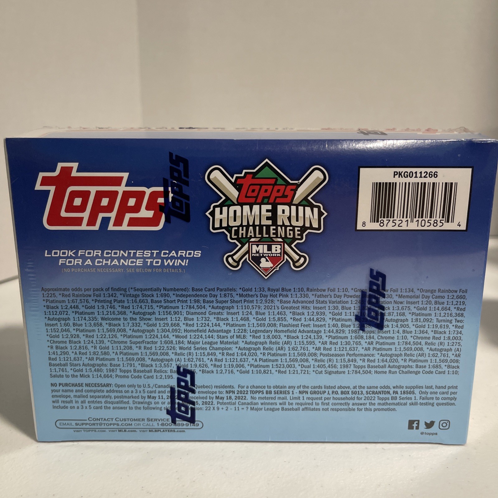 Topps MLB Series 1 Baseball Trading Card Mega Box