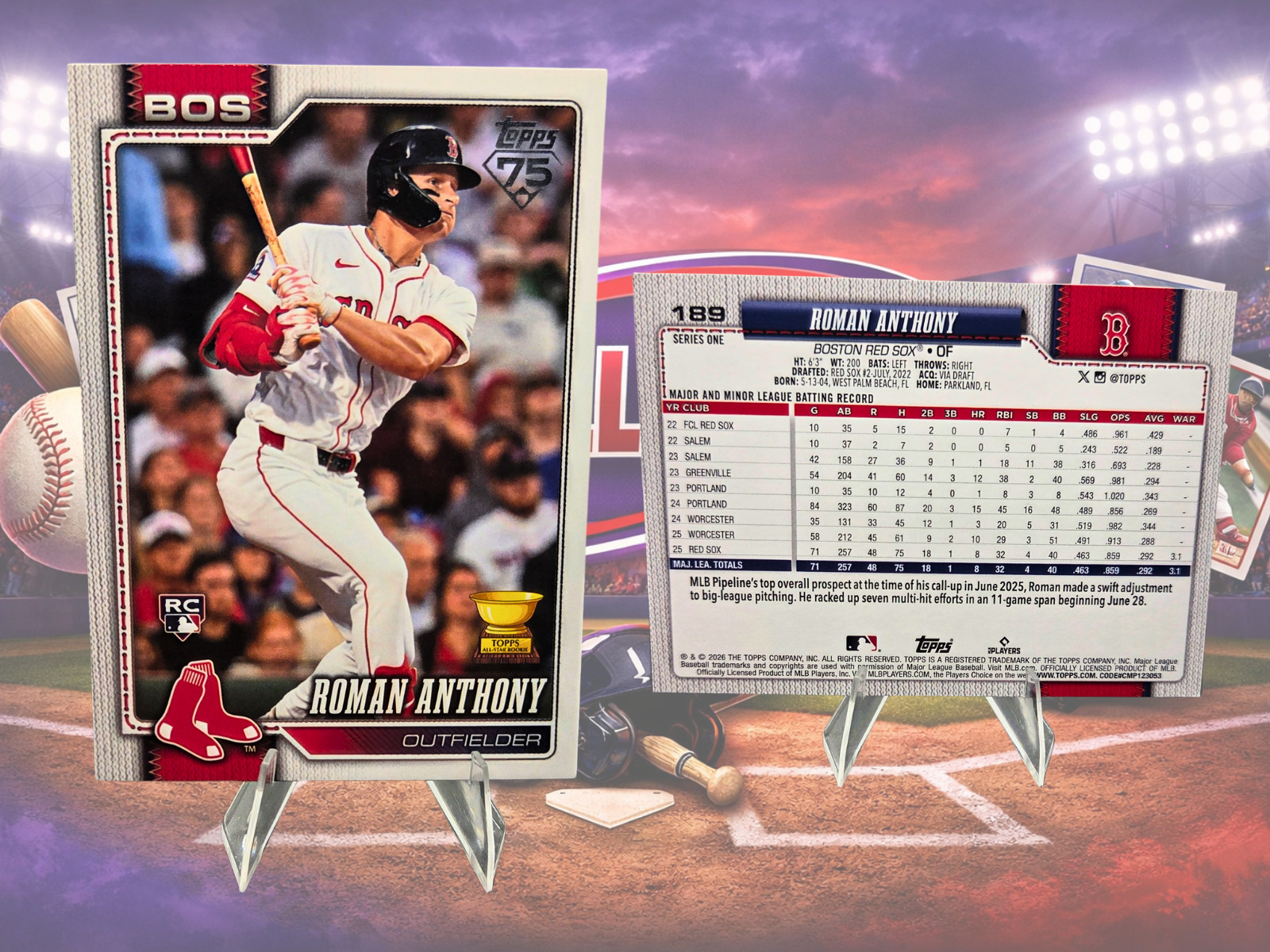 2026 Topps Series 1 MLB Pick Your Card #1-200 Base RC Future Stars League Leader