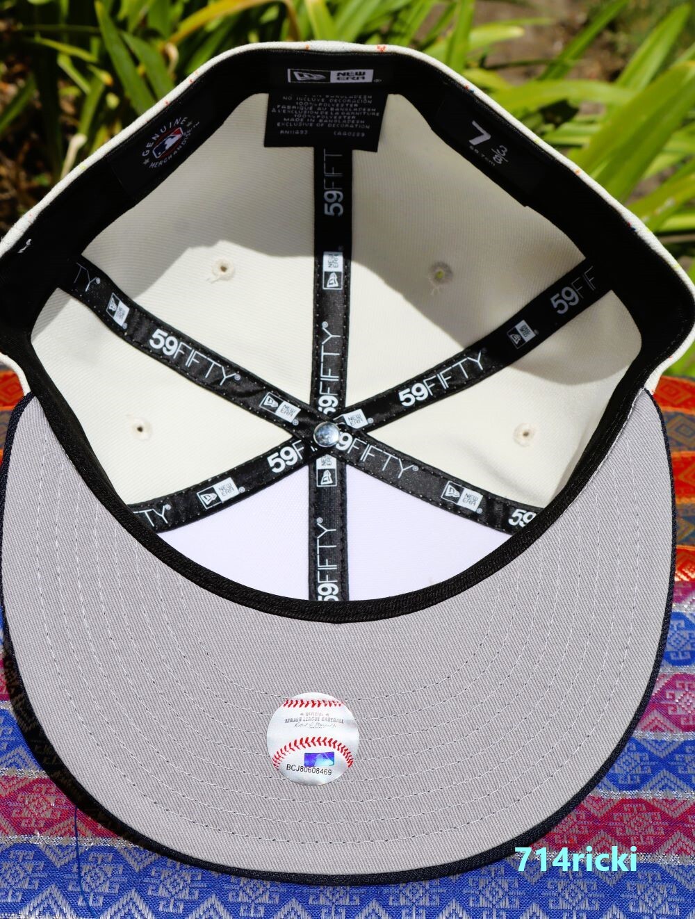 2024 MLB City Connect Los Angeles Dodgers Fitted Hat New Era 59FIFTY White Blue