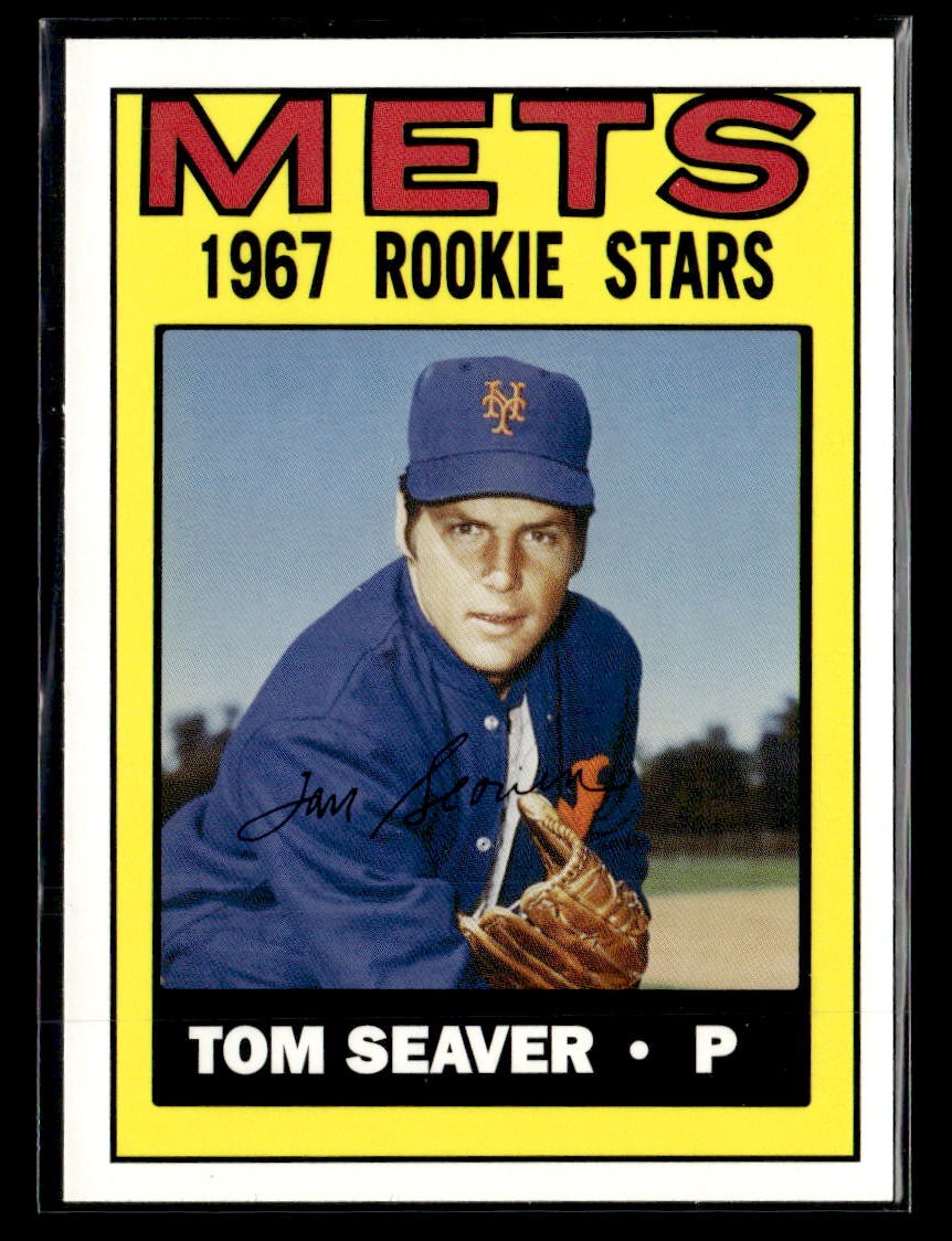 2006 Topps #15 Tom Seaver Rookie of the Week Card New York Mets