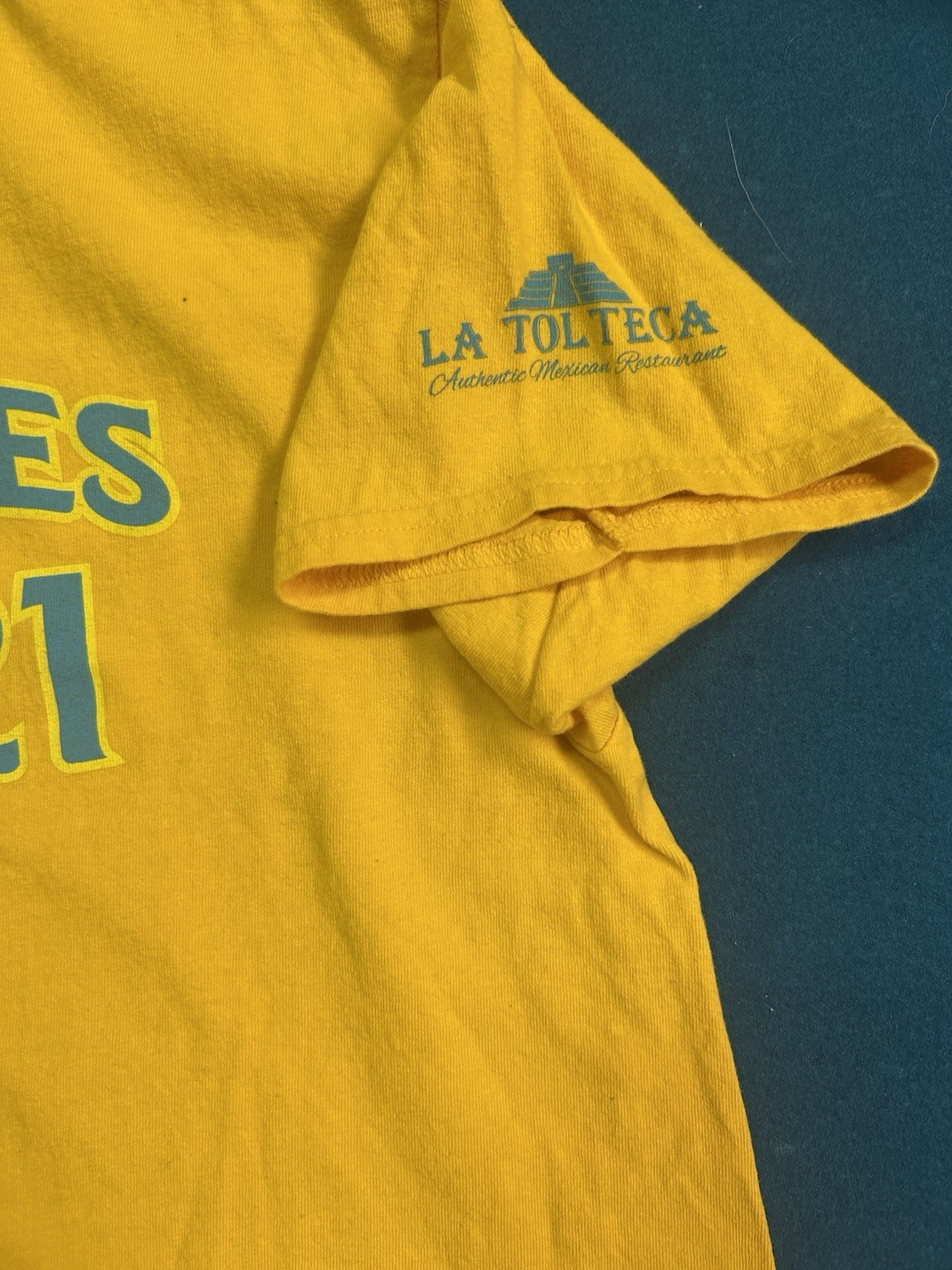 Roberto Clemente Vejigantes Latin Heritage Night Jersey Tshirt Large SWB SGA
