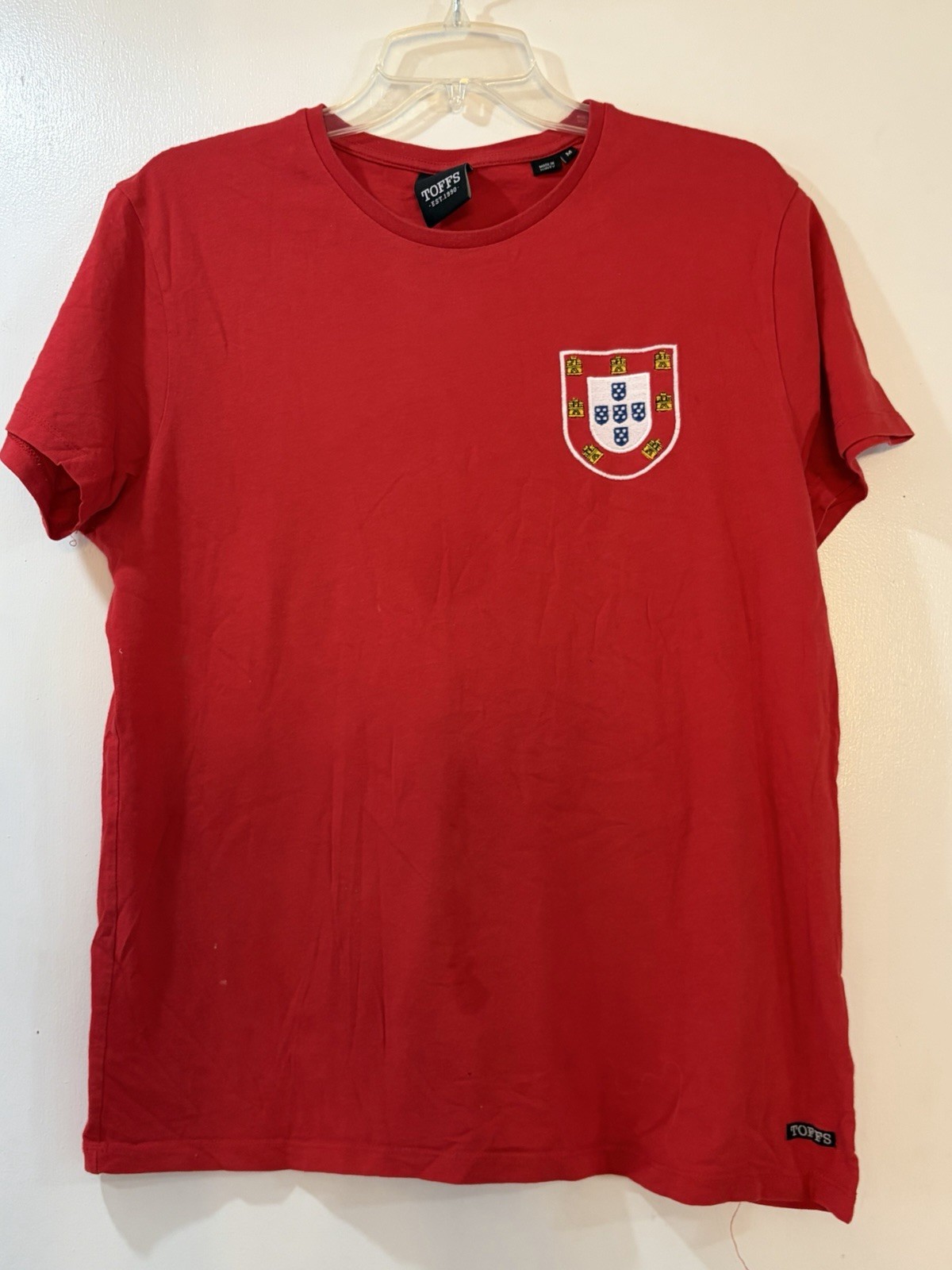 TOFFS Portugal National Team T-Shirt Mens Size Medium