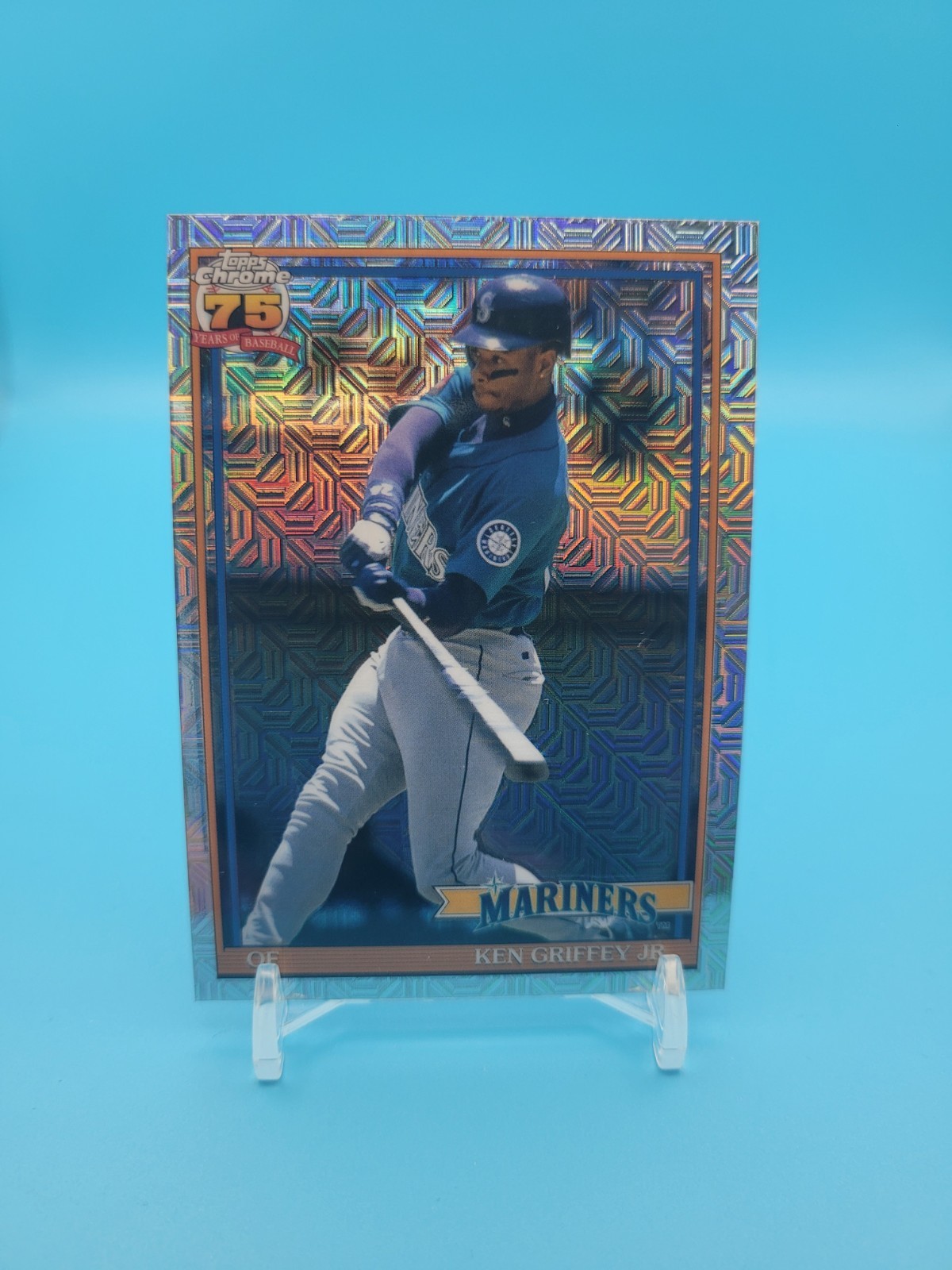 KEN GRIFFEY JR – 2026 Topps Series 1 Silver Mojo #91C-51 – Seattle Mariners
