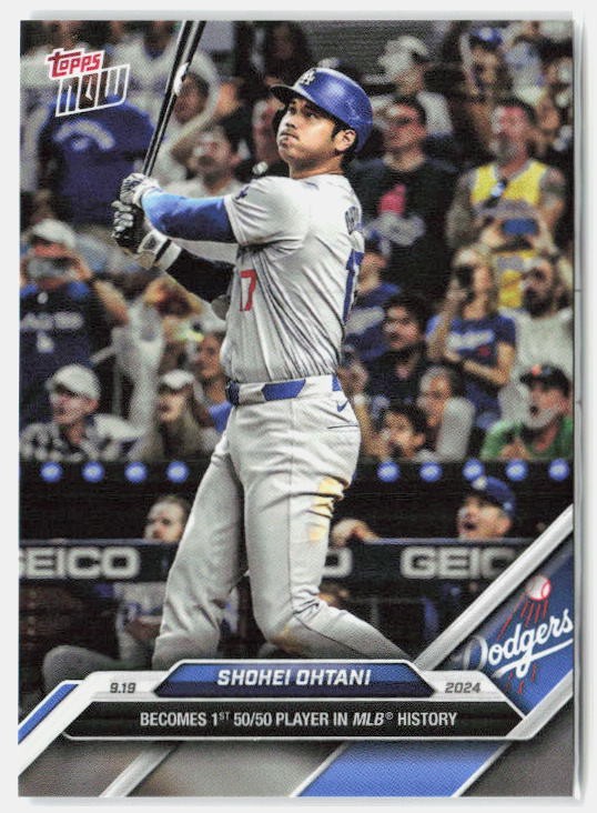 2024 Topps Now #722 Shohei Ohtani