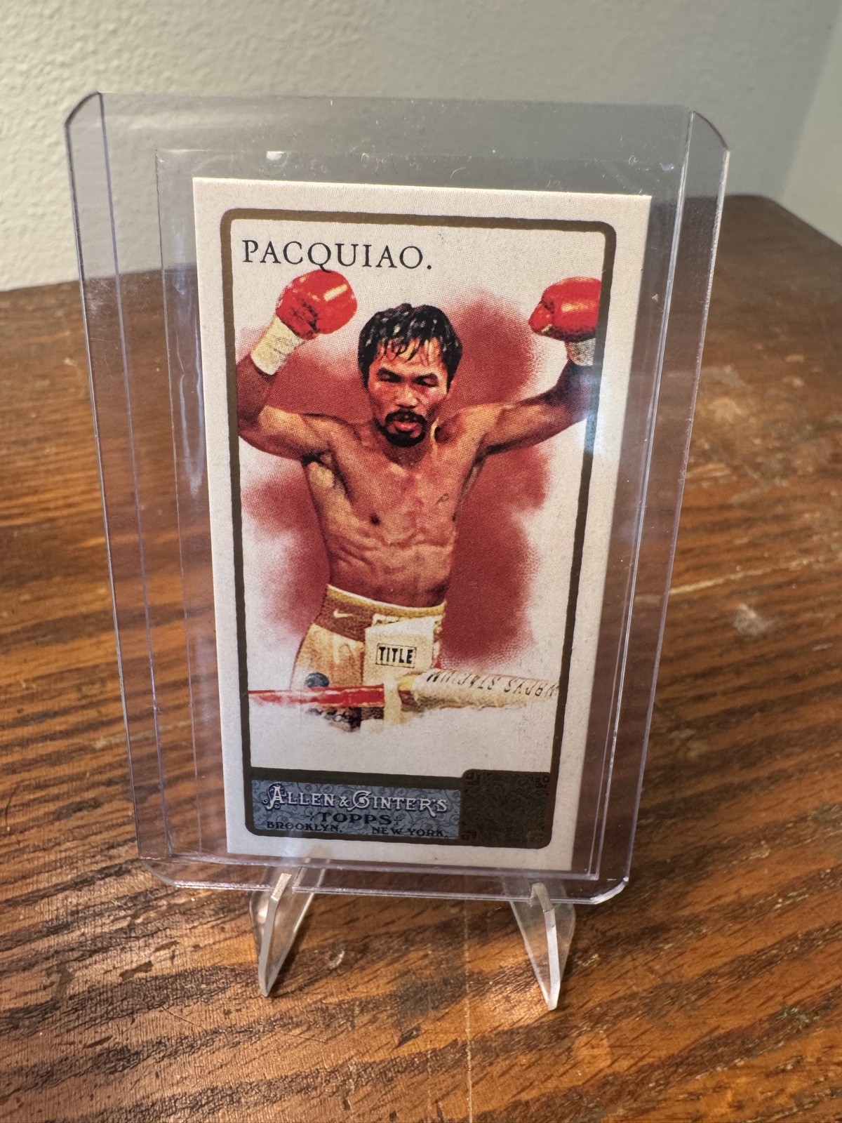 2011 Topps Allen & Ginter’s – Manny Pacquiao #262 Mini (RC)