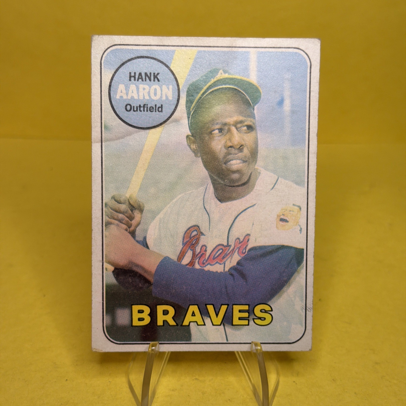 1969 Topps #100 Hank Aaron * GREAT SET FILLER!! *
