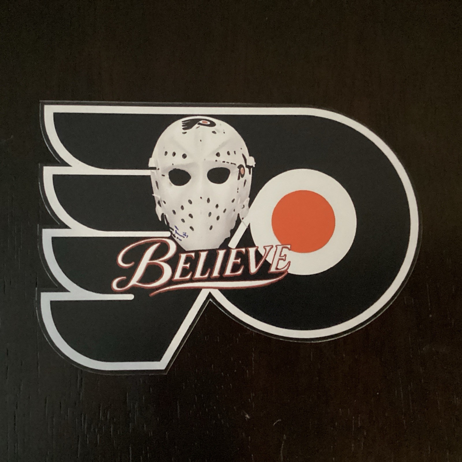 Philadelphia Flyers Car Magnet Believe NHL Hockey Die Cut Laminated