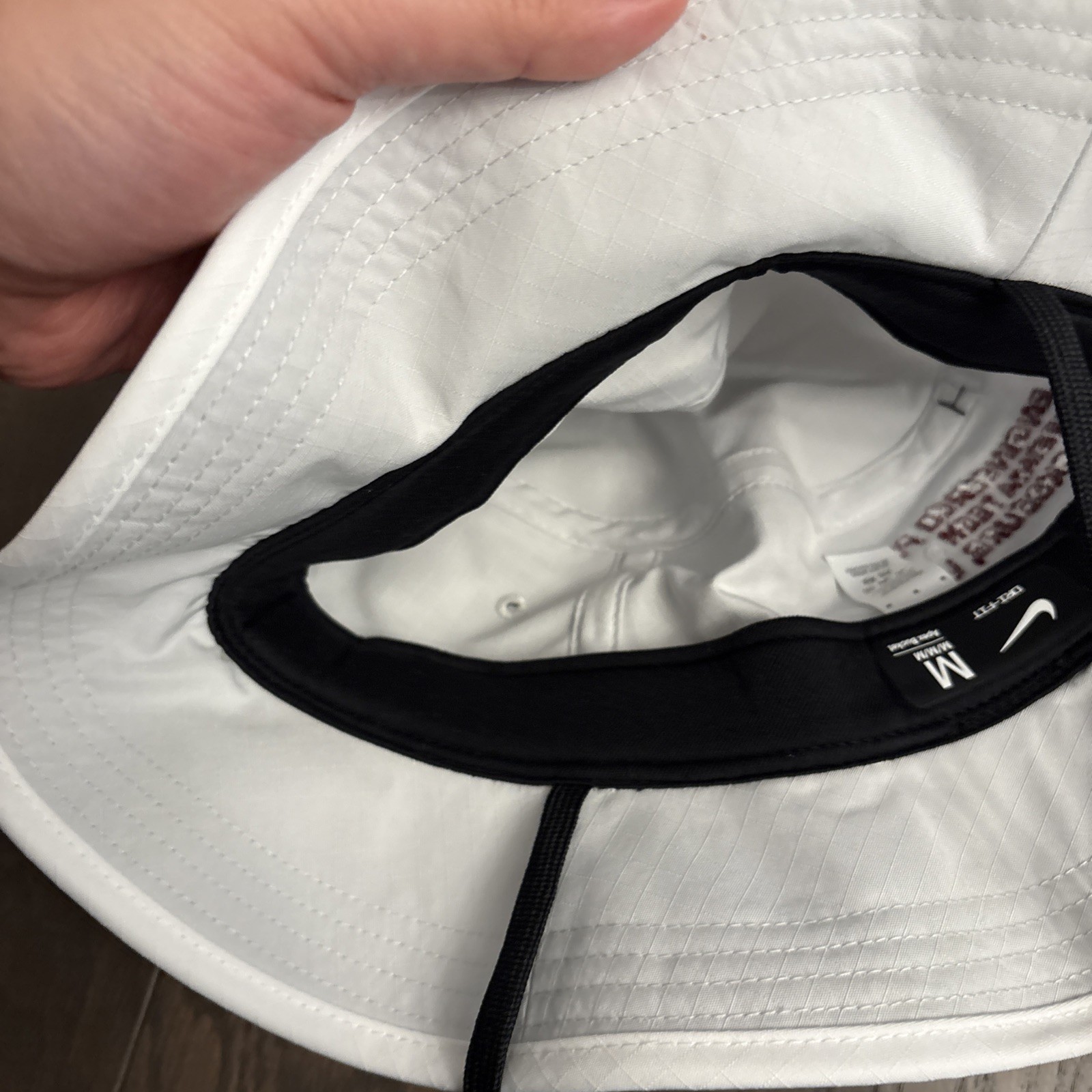 Nike Unisex Adult Dri-Fit Virginia Tech Hokies Apex Bonnie Bucket Hat Medium NWT