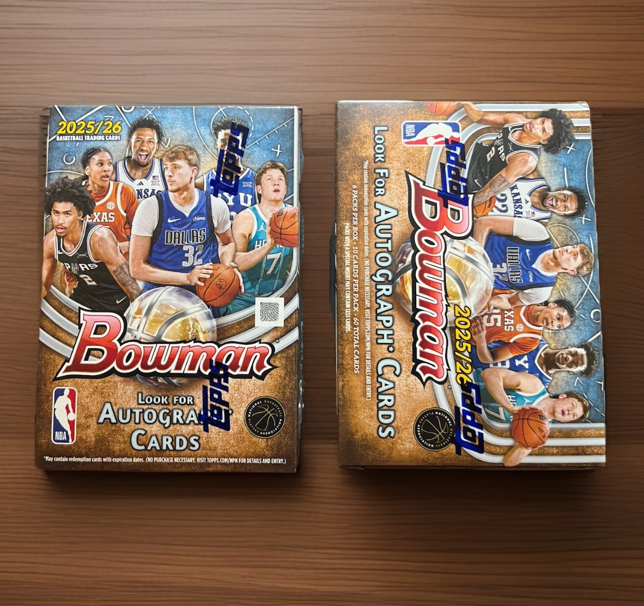 2025-26 Bowman Basketball Sealed Value Box Lot Of 2 Cooper Flagg Hunting 🏀🔥