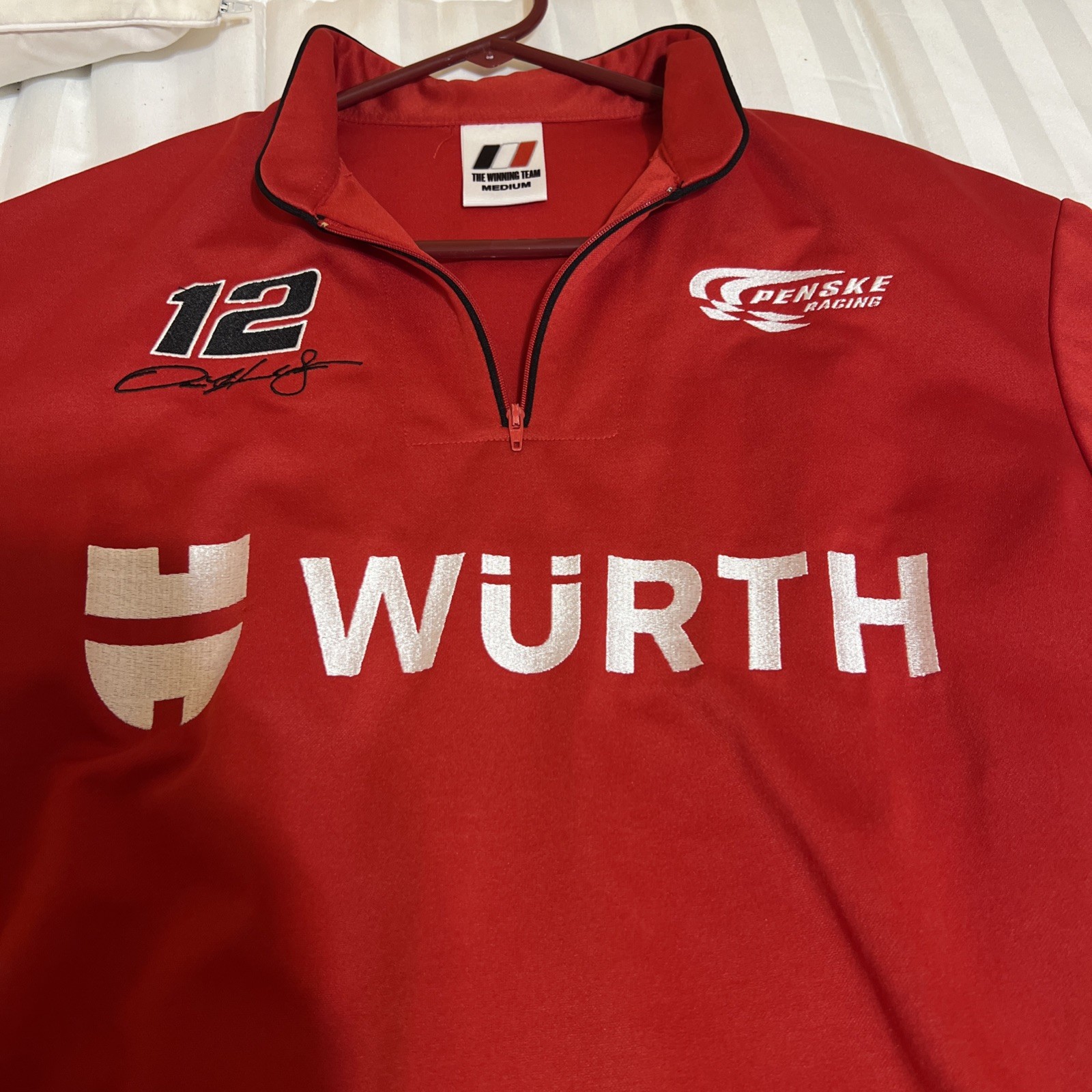 Penske Racing Wurth Large Pit Crew? Shirt Team #12 Medium